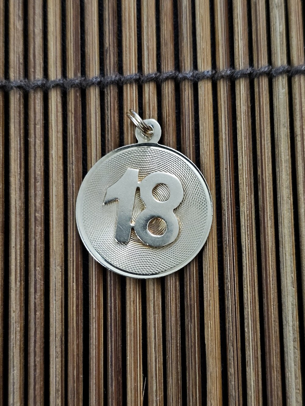 14k #18 Yellow Gold Pendant (Vintage)